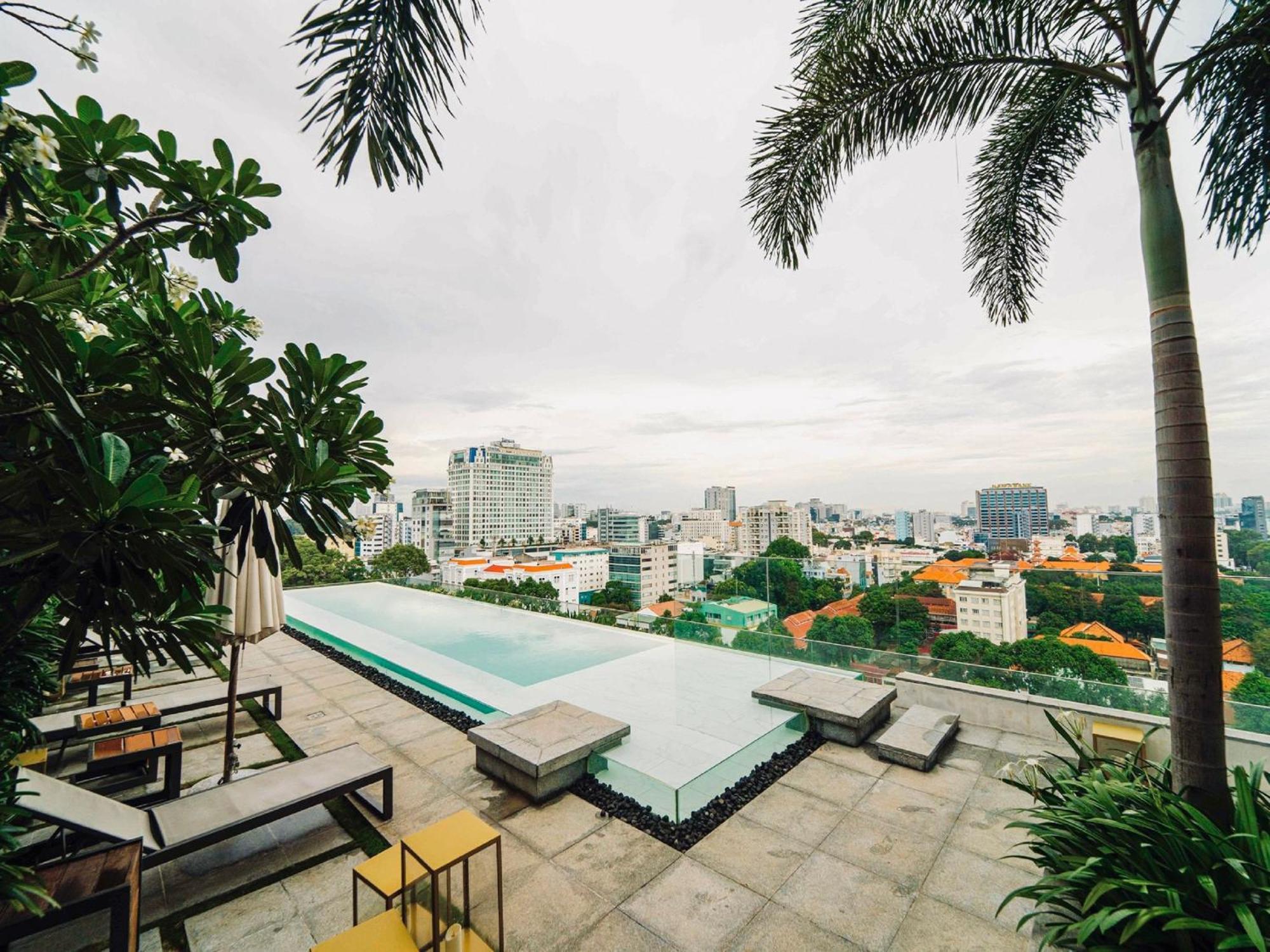 Serenity Saigon Sky Villas - Free One Way Airport Shuttle Ho Či Minovo Město Exteriér fotografie