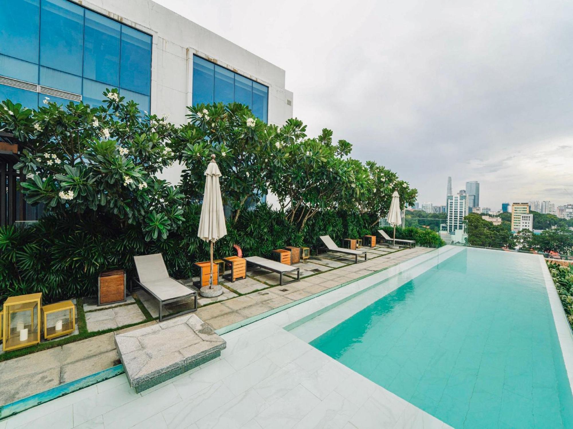 Serenity Saigon Sky Villas - Free One Way Airport Shuttle Ho Či Minovo Město Exteriér fotografie
