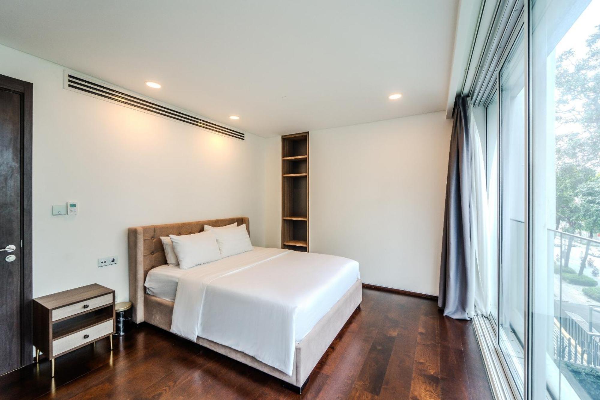 Serenity Saigon Sky Villas - Free One Way Airport Shuttle Ho Či Minovo Město Exteriér fotografie